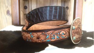 custom leather belts